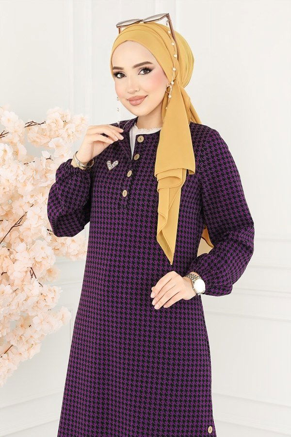 Tunic 2502SL432 Dark Lilac - 3