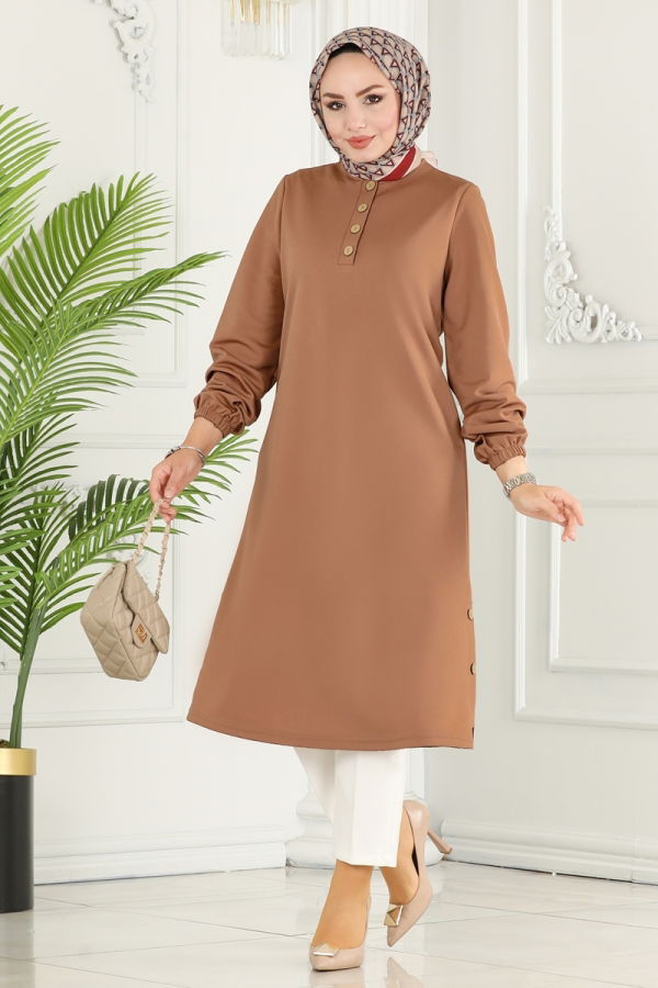 Modaselvim BIG SEASON DISCOUNT Tunic 2508SL432 Bisque