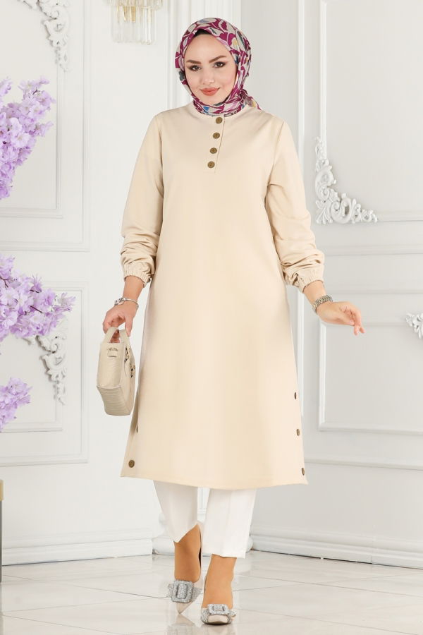 Modaselvim BIG SEASON DISCOUNT Tunic 2508SL432 Stone