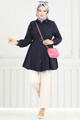 A.S.N. - Tunic 256ASN888 Navy Blue
