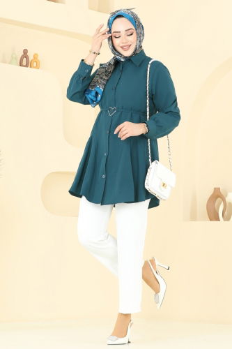 A.S.N. - Tunic 256ASN888 Petroleum