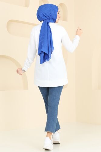 moda selvim بلوز سكري 2609SL432 - Thumbnail
