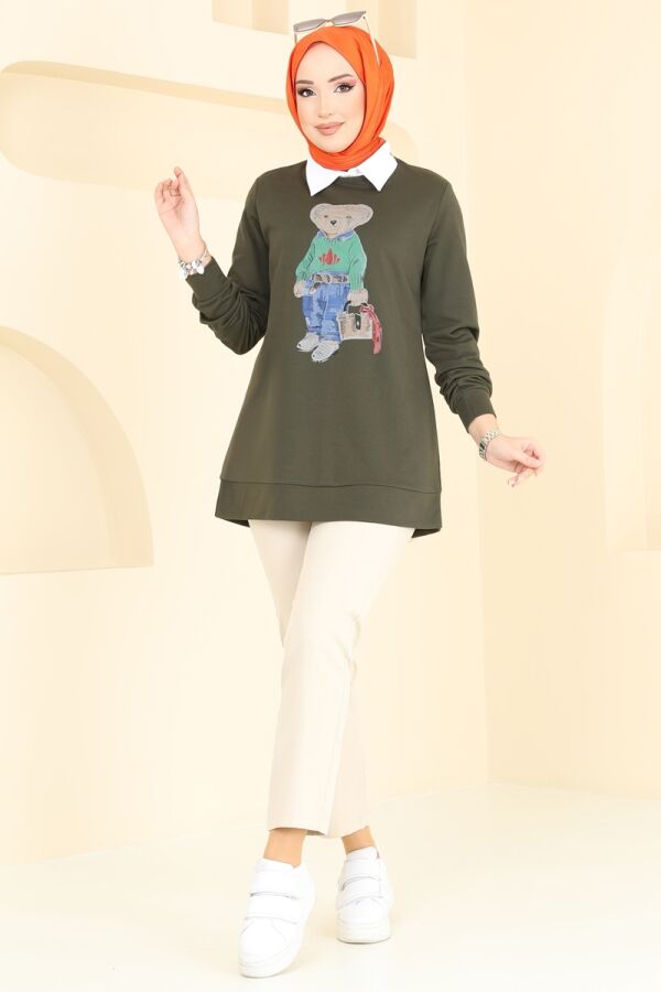 Tunic 2609SL432 Khaki - 2