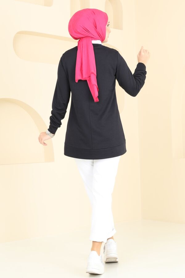 Tunic 2609SL432 Navy Blue - 4