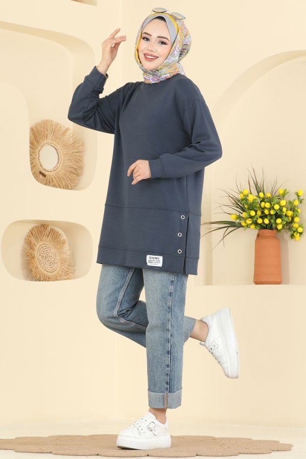 Modaselvim Tunic Tunic 2630MSZ1172 Anthracite