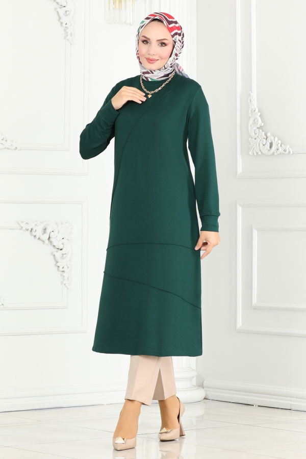 Modaselvim Tunic TUNIC 2673AYD574 Emerald