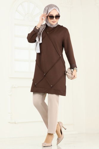 A.Y.D. - Tunic 2682AYD574 Brown