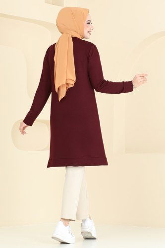 Tunic 2690AYD574 Burgundy - 4