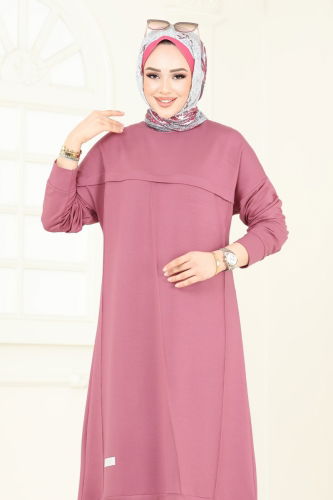 moda selvim Tunic 2694AYD574 Rose Dried - Thumbnail