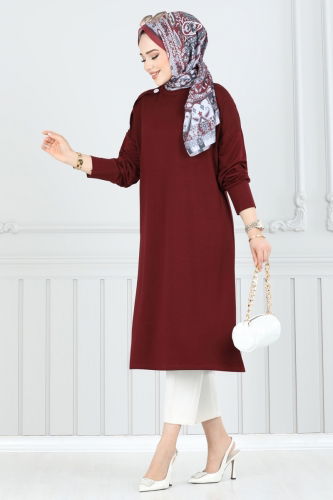 A.Y.D. - Tunic 2695AYD574 Burgundy