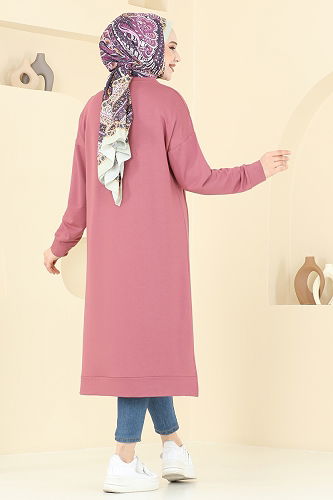 moda selvim Tunic 2697AYD574 Rose Dried - Thumbnail