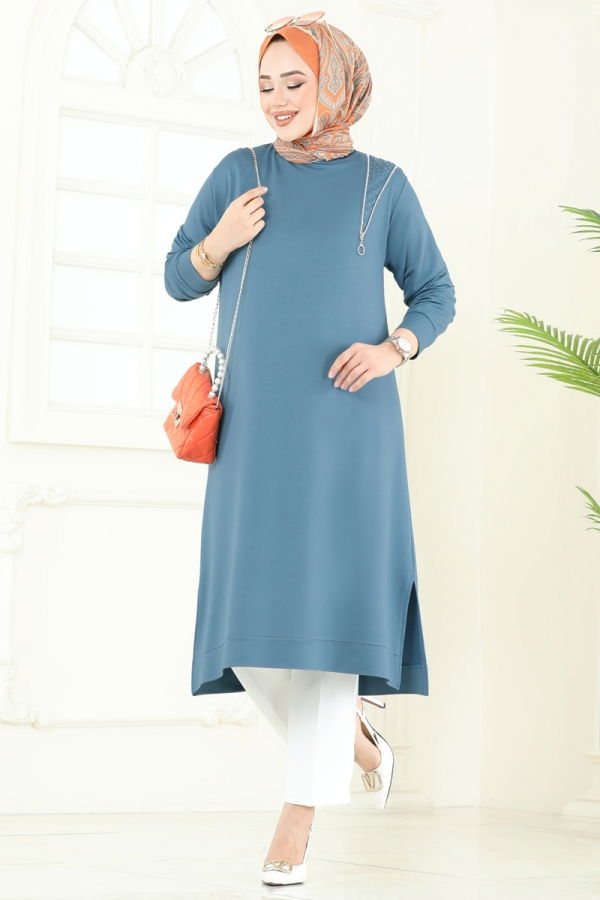 Modaselvim Tunic Tunic 2700AYD574 Petroleum