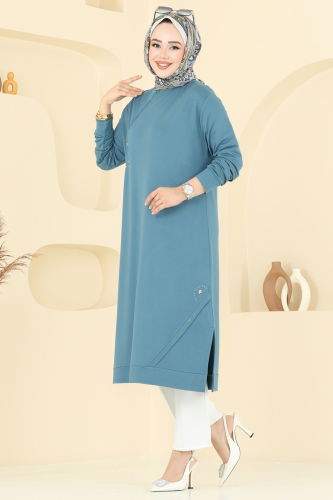 A.Y.D. - Tunic 2701AYD574 Petroleum