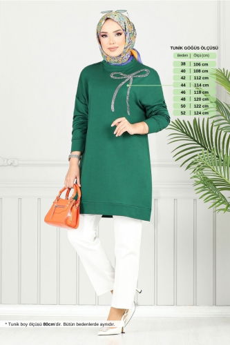 MRV A.Y.D. - Tunic 2703AYD969-M Emerald