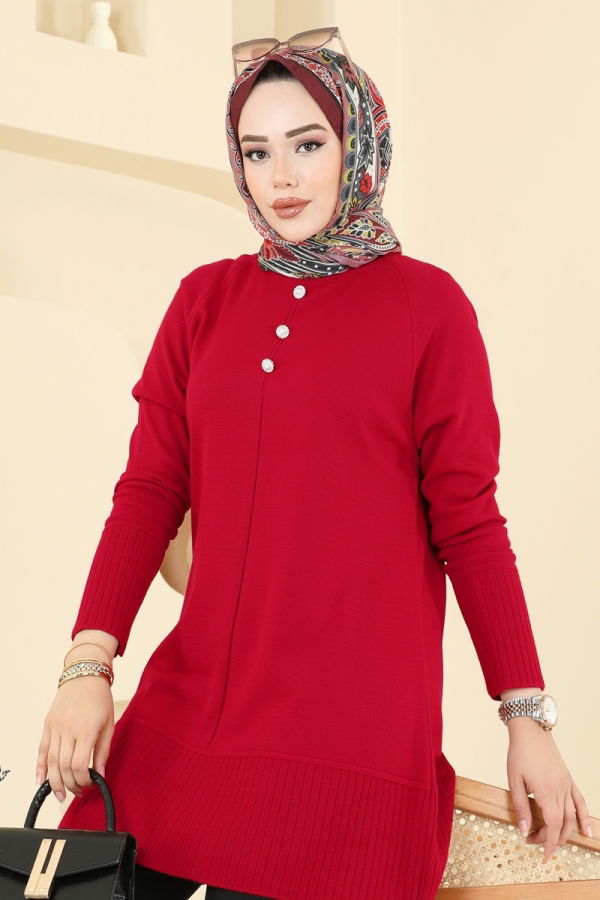 Modaselvim Tunic Tunic 2715AYD574 Red