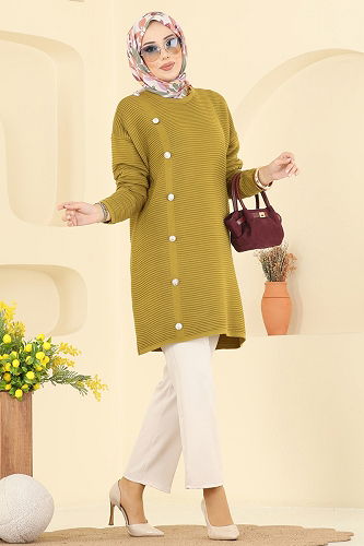 moda selvim Tunic 2735AYD574 Acid - Thumbnail