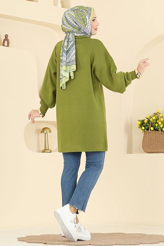 moda selvim Tunic 2753AYD574 Acid - Thumbnail