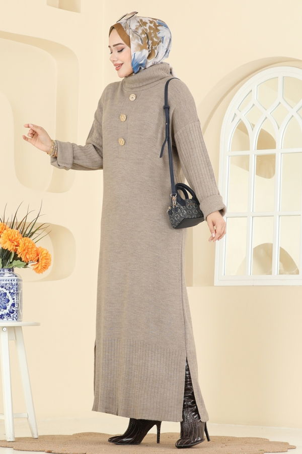 Modaselvim تونيكات بلوز بيج غامق 2760AYD574