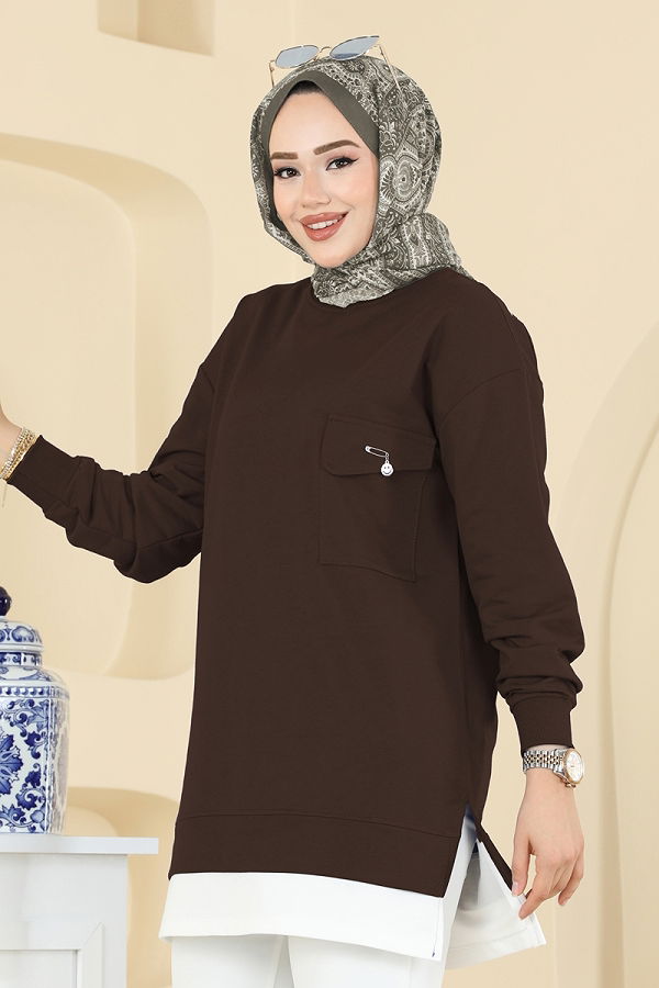 A.Y.D. - Tunic 2769AYD574 Brown
