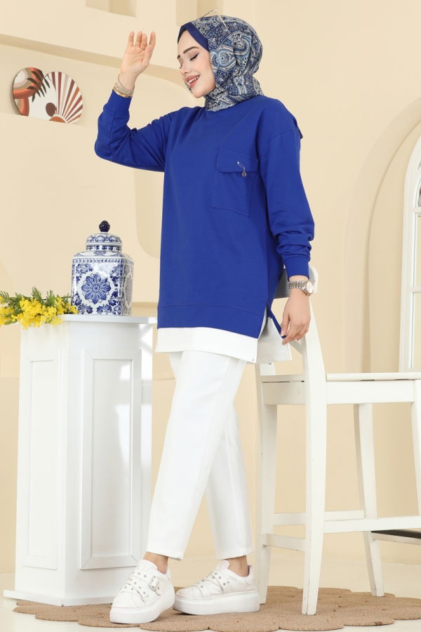 Modaselvim Tunic Tunic 2769AYD574 Saxe