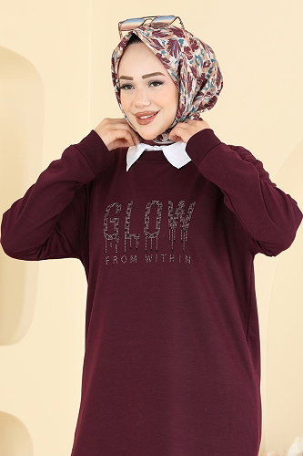 moda selvim بلوز توتي 2804TPK1167 - Thumbnail