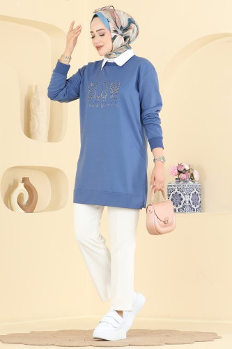 T.P.K. - Tunic 2804TPK1167 Indigo