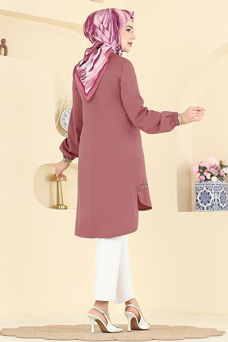 moda selvim Tunic 2825SLK540 Rose Dried - Thumbnail