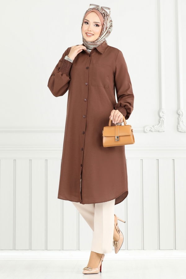 Modaselvim Tunic Tunic 282ASN888 Brown