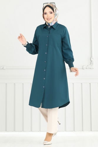 A.S.N. - Tunic 282ASN888 Petroleum