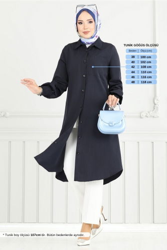 MRV A.S.N. - Tunic 282ASN936-M Navy Blue