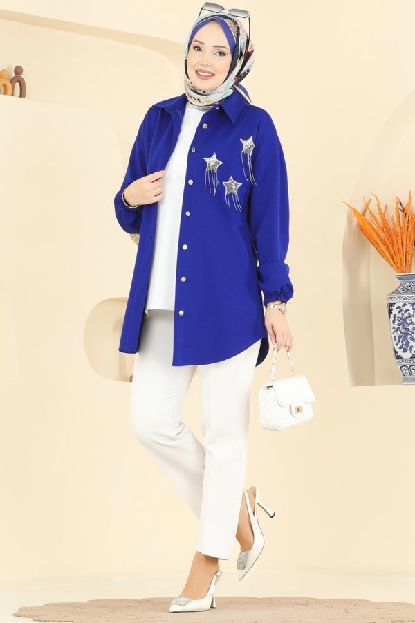 Modaselvim Tunic Tunic 2842SLK540 Saxe