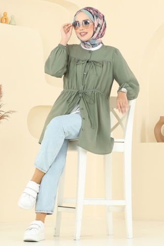 A.S.N. - بلوز اخضر عفني 287ASN888