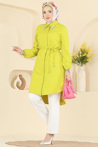 moda selvim Tunic 2890SLK540 Acid - Thumbnail