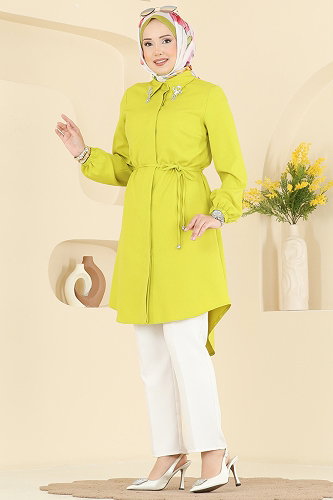 moda selvim Tunic 2890SLK540 Acid - Thumbnail