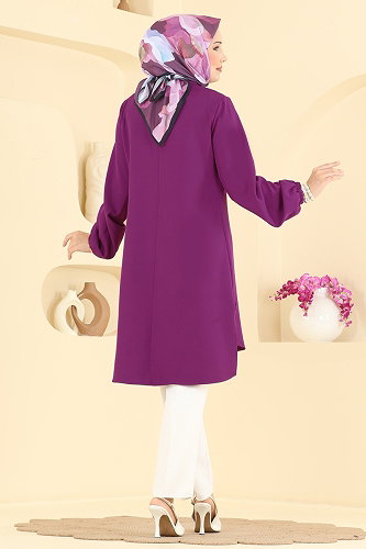 moda selvim بلوز توتي 2895SLK540 - Thumbnail