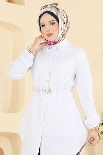 moda selvim بلوز سكري 2902SLK540 - Thumbnail