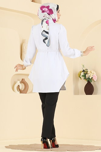 moda selvim بلوز سكري 2902SLK540 - Thumbnail