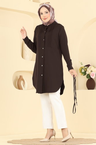 S.L.K. - Tunic 2903SLK540 Bitter Brown