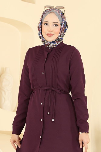 moda selvim بلوز توتي 2903SLK540 - Thumbnail