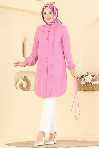 moda selvim Tunic 2910SLK540 Rose Dried - Thumbnail