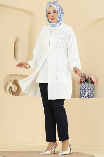 S.L.K. - Tunic 2924SLK540 Ecru