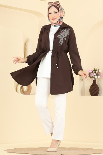 S.L.K. - Tunic 2926SLK540 Bitter Brown