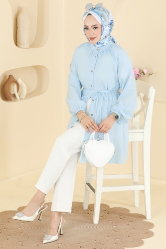 S.L.K. - Tunic 2932SLK540 Baby Blue