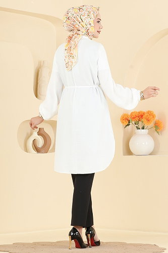 moda selvim بلوز سكري 2938SLK540 - Thumbnail