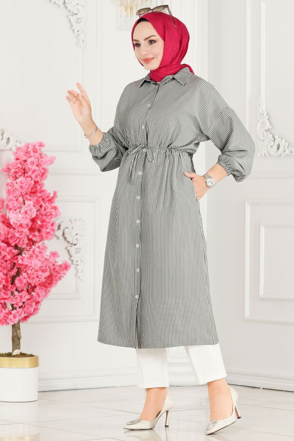 Tunic 3003HBS856 Pattern 1 Gray - 2