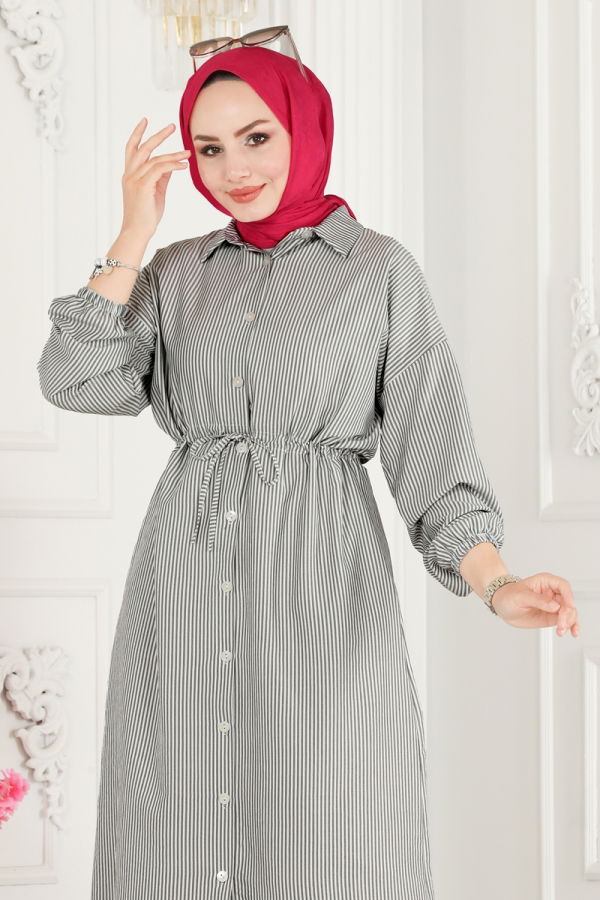 Tunic 3003HBS856 Pattern 1 Gray - 4