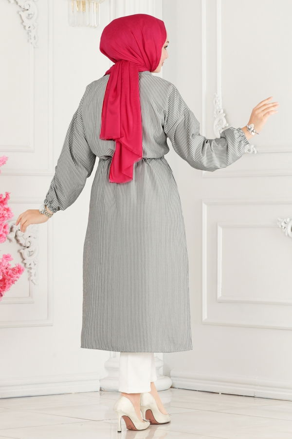 Tunic 3003HBS856 Pattern 1 Gray - 5