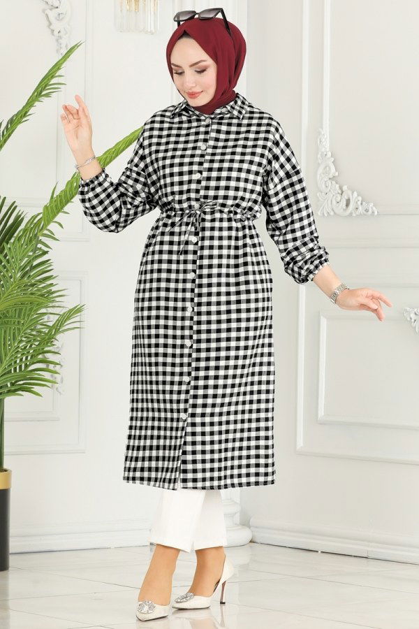 Tunic 3003HBS856 Pattern 2 Black - 2