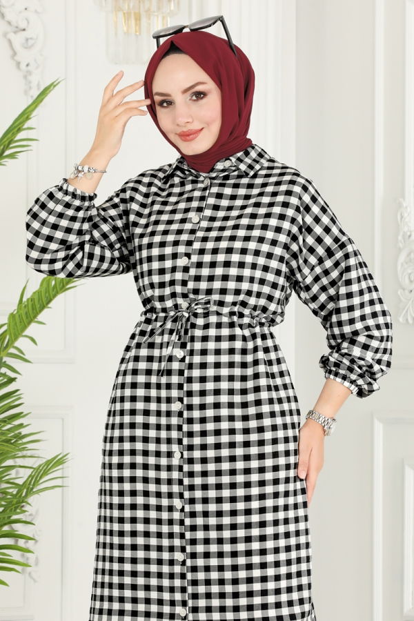 Tunic 3003HBS856 Pattern 2 Black - 4