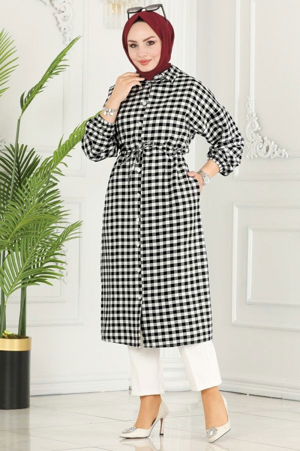 Tunic 3003HBS856 Pattern 2 Black - 3